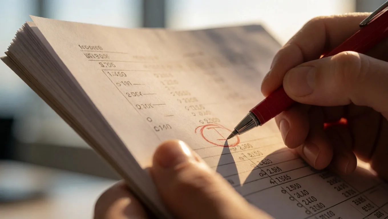 Analyse d'un rapport de performance marketing sur papier